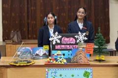 Students enthusiastically participated in the Maths Model Making Competition based on the theme Mathematics in Nature